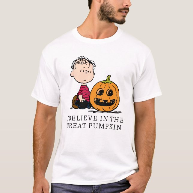 Erdnüsse | Linus und Jack O' Lantern T-Shirt (Vorderseite)