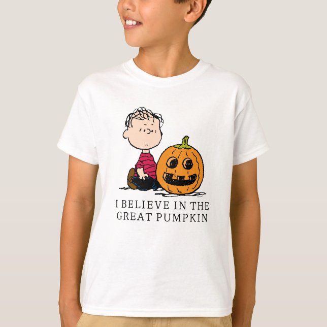 Erdnüsse | Linus und Jack O' Lantern T-Shirt (Vorderseite)