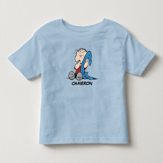 Erdnüsse | Linus und sein Deckblatt Kleinkind T-shirt (Vorderseite)