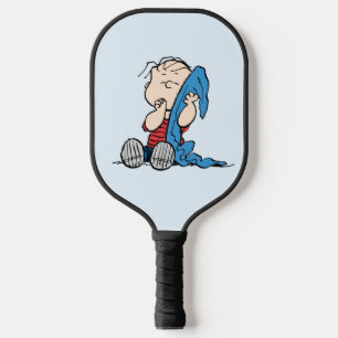 Erdnüsse   Linus und sein Deckblatt Pickleball Schläger
