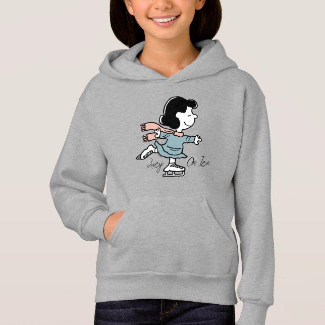 Erdnüsse | Lucy on Ice Hoodie (Vorderseite)