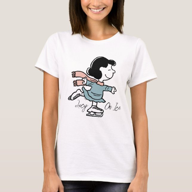 Erdnüsse | Lucy on Ice T-Shirt (Vorderseite)