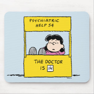 Erdnüsse   Lucy und der Arzt ist in Mousepad