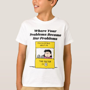 Erdnüsse   Lucy und der Arzt ist in T-Shirt