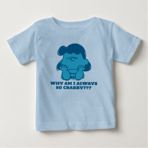 Erdnüsse   Lucy Wer sagt, ich bin Crabby? Baby T-shirt