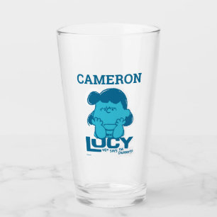 Erdnüsse Lucy Wer sagt, ich bin Crabby? Glas