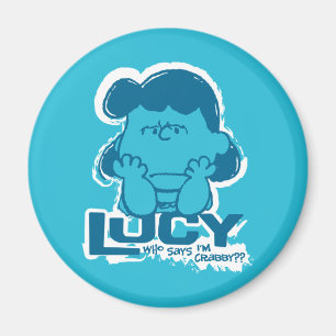Erdnüsse Lucy Wer sagt, ich bin Crabby? Magnet