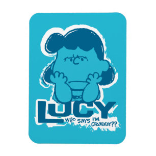 Erdnüsse Lucy Wer sagt, ich bin Crabby? Magnet