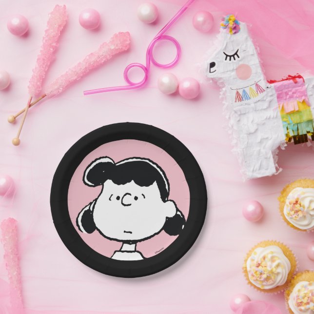 Erdnüsse | Lucy's Faces Pappteller (Party)