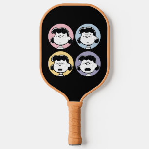 Erdnüsse Lucy's Faces Pickleball Schläger