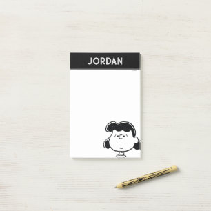 Erdnüsse   Lucy's Faces Post-it Klebezettel