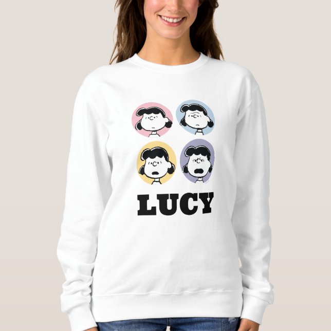 Erdnüsse | Lucy's Faces Sweatshirt (Vorderseite)