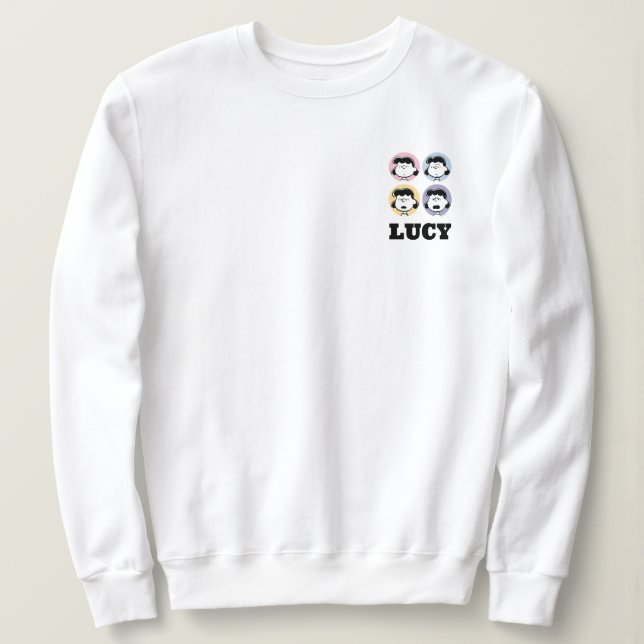 Erdnüsse | Lucy's Faces Sweatshirt (Design vorne)