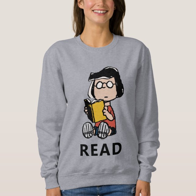 Erdnüsse | Marcie Lesen Sweatshirt (Vorderseite)