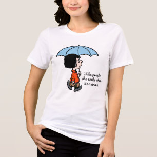 Erdnüsse Marcie Unter dem Schirm Tri-Blend Shirt