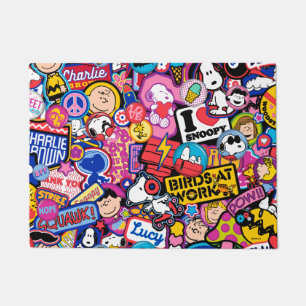 Erdnüsse   Mixtape Patch Pattern Fußmatte