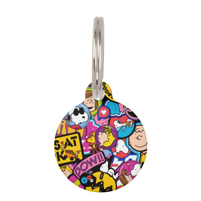 Erdnüsse | Mixtape Patch Pattern Haustiermarke (Vorderseite)