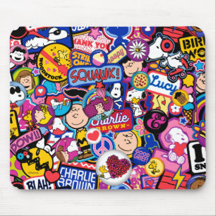 Erdnüsse   Mixtape Patch Pattern Mousepad