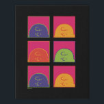 Erdnüsse | Moderne Pop Art ist Charlie Brown Künstlicher Leinwanddruck<br><div class="desc">Karo in diesem farbenfrohen Pop Art Peanuts Design mit Charlie Brown.</div>