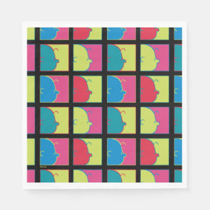 Erdnüsse   Moderner Pop Art Charlie Brown Serviette