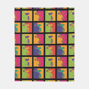 Erdnüsse   Moderner Pop Art Snoopy Fleecedecke