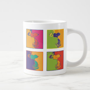 Erdnüsse   Moderner Pop Art Snoopy Jumbo-Tasse