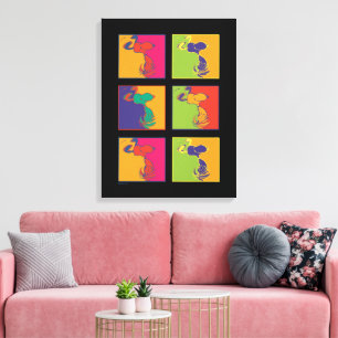 Erdnüsse   Moderner Pop Art Snoopy Leinwanddruck