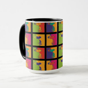 Erdnüsse   Moderner Pop Art Snoopy Tasse