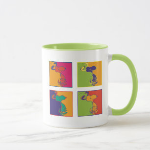 Erdnüsse   Moderner Pop Art Snoopy Tasse