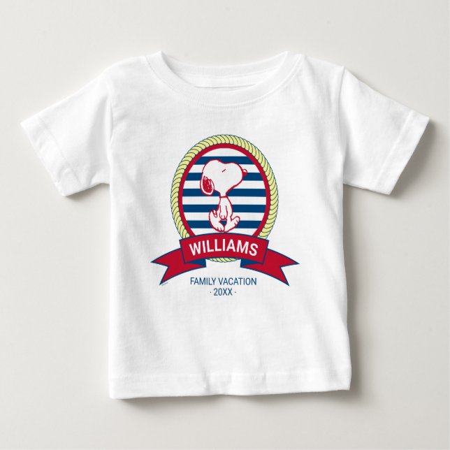 Erdnüsse | Nautisches Abzeichen Baby T-shirt (Vorderseite)
