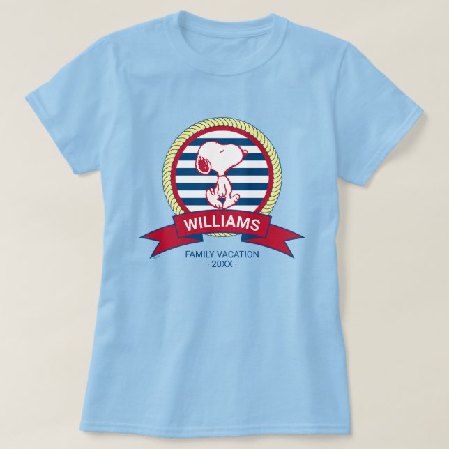 Erdnüsse | Nautisches Abzeichen T-Shirt (Design vorne)