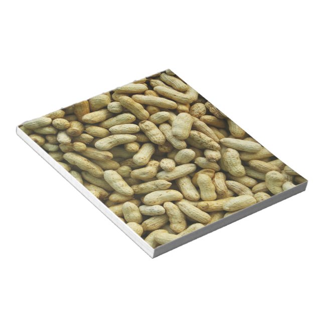 Erdnüsse Notizblock (angewinkelt)