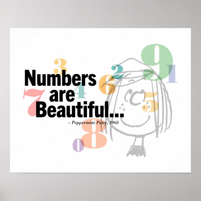 Erdnüsse | Peppermint Patty 1968 Poster (Vorne)