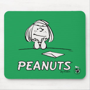 Erdnüsse Peppermint Patty Gedanken Mousepad
