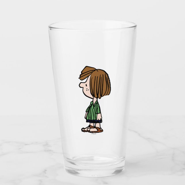 Erdnüsse | Peppermint Patty Glas (Vorderseite)