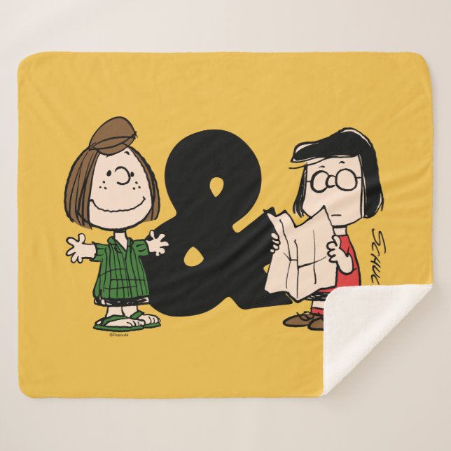 Erdnüsse | Peppermint Patty & Marcie Sherpadecke (Vorderseite (Horizontal))