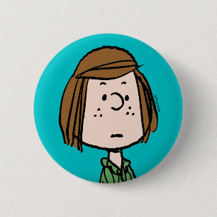Erdnüsse Peppermint Patty Sitzen Button