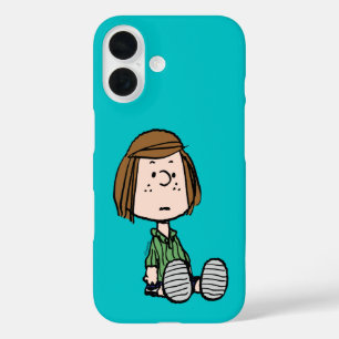 Erdnüsse   Peppermint Patty Sitzen iPhone 16 Hülle