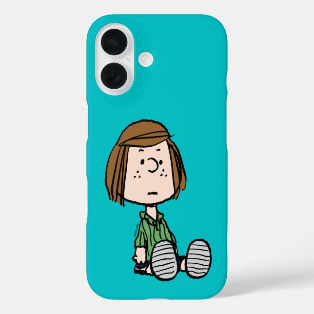 Erdnüsse | Peppermint Patty Sitzen Case-Mate iPhone Hülle (Rückseite)