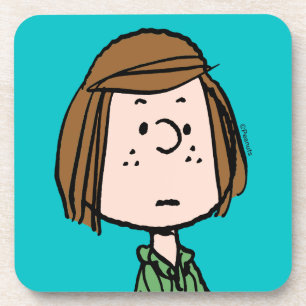 Erdnüsse Peppermint Patty Sitzen Getränkeuntersetzer