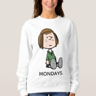 Erdnüsse   Peppermint Patty Sitzen Sweatshirt
