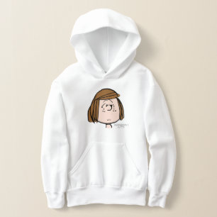 Erdnüsse Peppermint Patty Verwirrtes Gesicht Hoodie