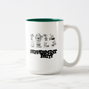 Erdnüsse Peppermint Patty Zweifarbige Tasse