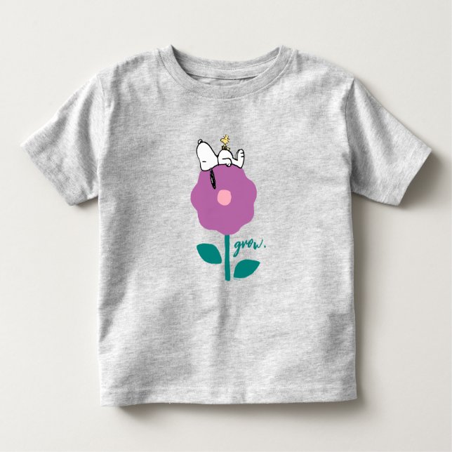 Erdnüsse | Pfeifen für Snoopy und Holz-Blume Kleinkind T-shirt (Vorderseite)