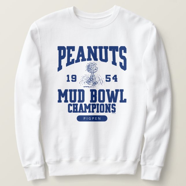 Erdnüsse | Pigpen Mud Bowl Champions 1954 Sweatshirt (Design vorne)