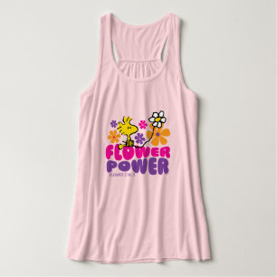 Erdnüsse   Power der Blume Holz Tank Top