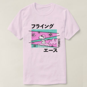 Erdnüsse Rosa Flying Ace T-Shirt