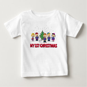 Erdnüsse   Rund um den Weihnachtsbaum Baby T-shirt