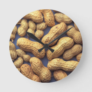 Erdnüsse Runde Wanduhr