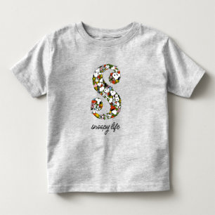 Erdnüsse   S ist für Snoopy Kleinkind T-shirt